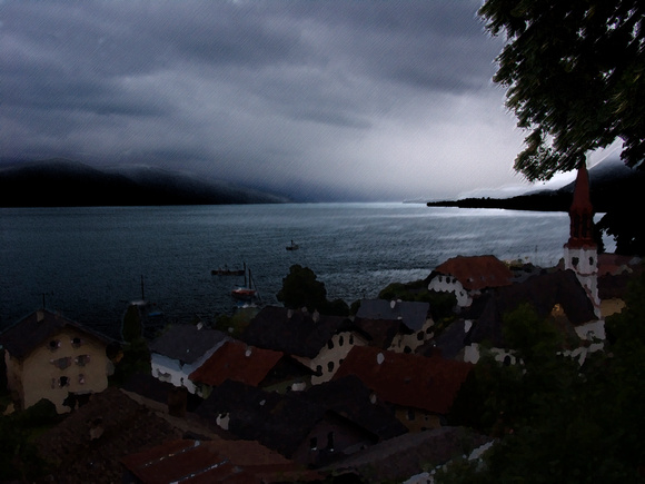 Storm Over Attersee