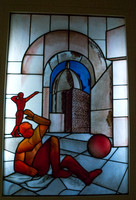 Stained Class panel, Sforza Castle Milan