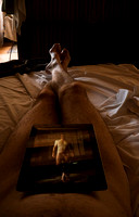 Nude with iPad