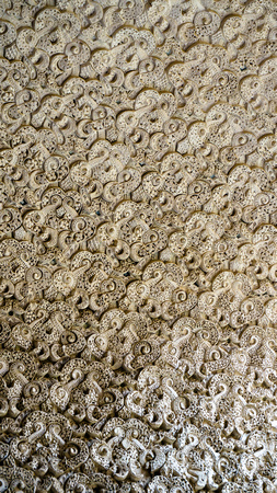 Stucco in then Real Alcazar Hall of Justice